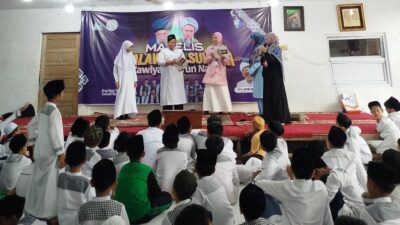 Rumah Zakat Aceh Gelar Berkisah Isra Mi’raj dan Galang Dana Palestina di SDTQ Nurun Nabi