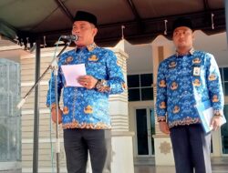 Pimpin Apel Perdana, Bupati Syech Muharram: Jangan Warisi Kemiskinan Untuk Anak Cucu