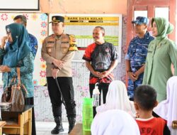 Danlanud Maimun Saleh dan Unsur Forkopimda Sabang Tinjau Pendistribusian MBG