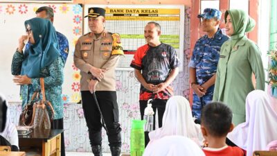 Danlanud Maimun Saleh dan Unsur Forkopimda Sabang Tinjau Pendistribusian MBG