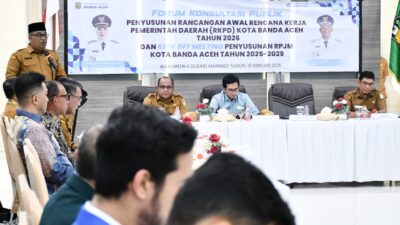 Berkolaborasi dengan Segenap Elemen Kota, Pemko Susun RPJM 2025-2029