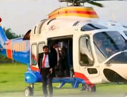 Hadiri Pelantikan Bupati dan Wakil Bupati, Kapolda Aceh dan Gubernur Gunakan Helikopter Polri AW 169