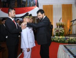 Muzakir Manaf Lantik Bupati dan Wakil Bupati Aceh Jaya, Tekankan Pembangunan dan Sukseskan PORA XV