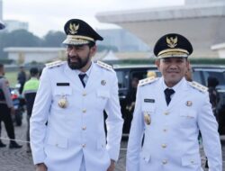 Muzakir Manaf – Fadhlullah Hadiri Pelantikan Kepala Daerah se Indonesia di Jakarta