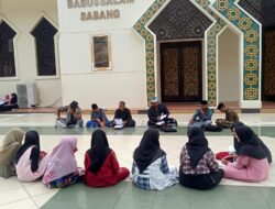 Dinas Syariat Islam dan Pendidikan Dayah Kota Sabang Gelar Pengajian Kitab Arab Jawi bagi Pelajar