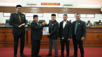 Plt Sekda Bahrul Jamil Sampaikan LKPJ Tahun Anggaran 2024, Pertumbuhan Ekonomi Capai 0,41 persen