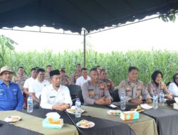 Polres Aceh Jaya Ikuti Zoom Meeting Panen Raya Jagung Serentak Tahap I Bersama Mabes Polri