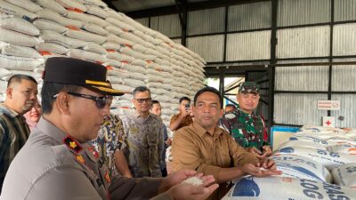 Pj Wali Kota Sabang Sidak Gudang Bulog Pastikan Stok Beras Aman