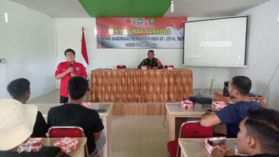 Satgas TMMD ke-123 Kodim 0112/Sabang Gelar Penyuluhan Bahaya Narkoba