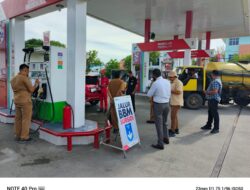 Sidak Sejumlah SPBU di Banda Aceh, Polisi Pastikan Stok BBM Aman selama Ramadhan