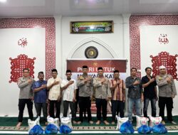 Kapolres Nagan Raya Berikan Bantuan Sosial kepada Anak Yatim dan Kaum Duafa