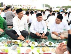 Bupati Aceh Besar Buka Puasa Bersama Wagub Aceh di Masjid Raya Baiturrahman 