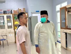 Bupati Nagan Raya TR Keumangan Lakukan Sidak ke RSUD Sultan Iskandar Muda