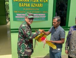 Pangdam IM Serahkan kunci Rumah Layak Huni Bantuan Kodam IM untuk Azhari
