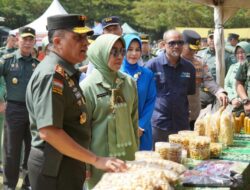 Sambut Idul Fitri 1446 H, Pangdam IM Buka Bazar TNI Serentak di Lapangan Blang Padang