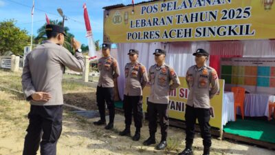 Pastikan Mudik Aman Keluarga Nyaman, Polres Aceh Singkil Terima Penitipan Kendaraan Pemudik Gratis