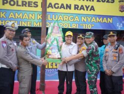Bupati Nagan Raya Tinjau Pos Pengamanan dan Pelayanan Operasi Ketupat Seulawah 2025