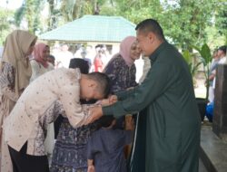 Silaturahmi dan Kebersamaan Warnai Open House Idul Fitri di Kediaman Danrem 012/TU