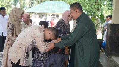 Silaturahmi dan Kebersamaan Warnai Open House Idul Fitri di Kediaman Danrem 012/TU