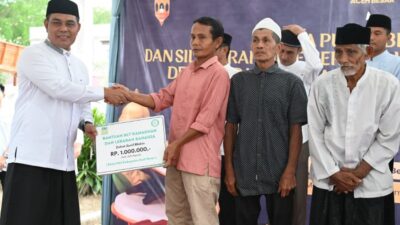 Pemkab Aceh Besar Salurkan BLT untuk 1.144 Mustahik, Masing-masing Terima Rp.1 Juta