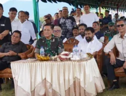 Pangdam IM dan Forkopimda Hadiri Panen Raya Serentak Bersama Presiden RI di Aceh Besar