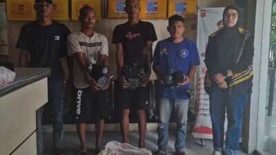 Pencuri Pompa Air Ditangkap, Pelaku Berlebaran di Sel Polsek Baitussalam