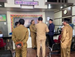 Sidak Hari Pertama Kerja, Bupati Gayo Lues Minta Pelayanan Tetap Prima