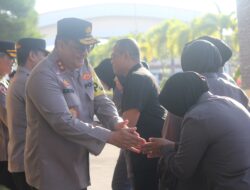 Hari Pertama Kerja Pasca Lebaran, Kapolda Aceh Gelar Halal bi halal dengan Personel