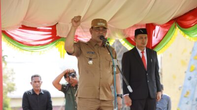 Pimpin Apel Imum Mukim dan Keuchik, Bupati Syech Muharram Instruksi Satukan Kekuatan Bangun Aceh Besar