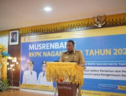 Wabup Raja Sayang Buka Musrenbang RKPK Nagan Raya Tahun 2026