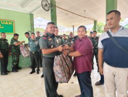 Pangdam IM Salurkan Bantuan untuk Prajurit Korban Kebakaran Asrama Gajah-II Kodim 0104/Aceh Timur
