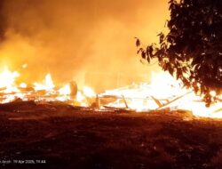 Kebakaran di Aceh Tenggara, Hanguskan Satu Rumah dan Satu Mushalla