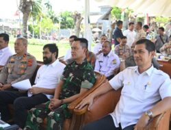 Tanam Padi Serentak, Asisten II HM Ali Jadi Representasi Pemkab Aceh Besar di Hadapan Presiden