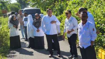 Bupati Nagan Raya Tinjau Lokasi Rencana Pembangunan Sekolah Rakyat di Cot Kuta