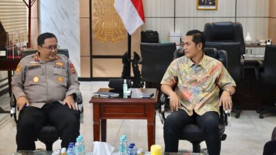 Bahas Sinergi Pemerintah dengan Kepolisian, Kapolda Aceh Terima Audiensi Plt Sekda Aceh