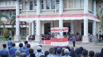 Pimpin Upacara Peringatan Hari Otonomi Daerah XXIX, Bupati TRK Komit Tingkatkan Tata Kelola Pemerintahan