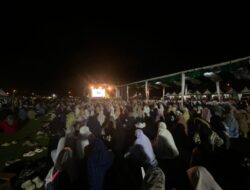 Ribuan Warga Kota Larut dalam Tabligh dan Zikir Akbar