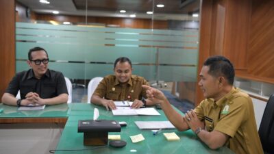 Plt Sekda Aceh Terima Silaturahmi Pengurus Forum Backstagers Indonesia