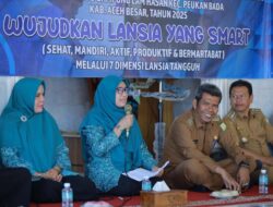 Launching Sekolah Lansia di Peukan Bada, Wakil Ketua TP PKK Aceh Besar Tegaskan Pentingnya Pendidikan Sepanjang Hayat