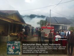 Satu Unit Rumah di Kecamatan Bies Dilalap Api