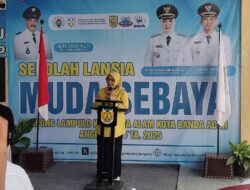 Mewujudkan Lansia Berdaya, BKKBN Aceh Launching Sekolah Lansia Muda Sebaya di Gampong Lampulo