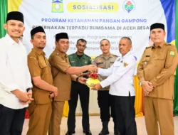 Buka Sosialisasi Program Peternakan Terpadu BUMGAMA, Ini Harapan Bupati Aceh Besar