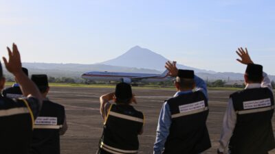 393 Jemaah Haji Aceh Kloter Pertama Berangkat ke Tanah Suci