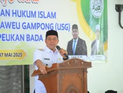 Bupati Syech Muharram Kecewa Sepi Peminat Sosialisasi Fatwa dan Hukum Islam di Peukan Bada