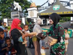 Jum’at Berkah, Kodam Iskandar Muda Bagikan 197 Paket Makan Gratis untuk Warga