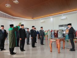 Bupati Aceh Barat Lantik Tujuh Pejabat Tinggi Pratama Eselon II, Ini Nama-namanya