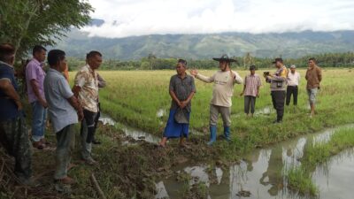 Danramil 02/Suka Makmur Dorong Selesaikan Damai Sengketa Batas Antar Desa