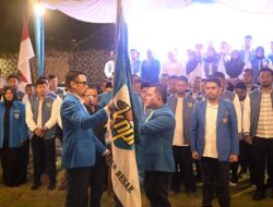 Lantik Pengurus KNPI Aceh Besar, Wabup Syukri Ajak Berkolaborasi dengan Pemerintah