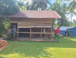 TNI Awali Kegiatan TMMD ke-124, Bangun Rumah Layak Huni untuk Warga Teureubeh