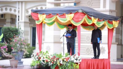 Bupati Syech Muharram Irup HUT ke-41 Kota Jantho Ke – 41 dan Hardiknas Tahun 2025